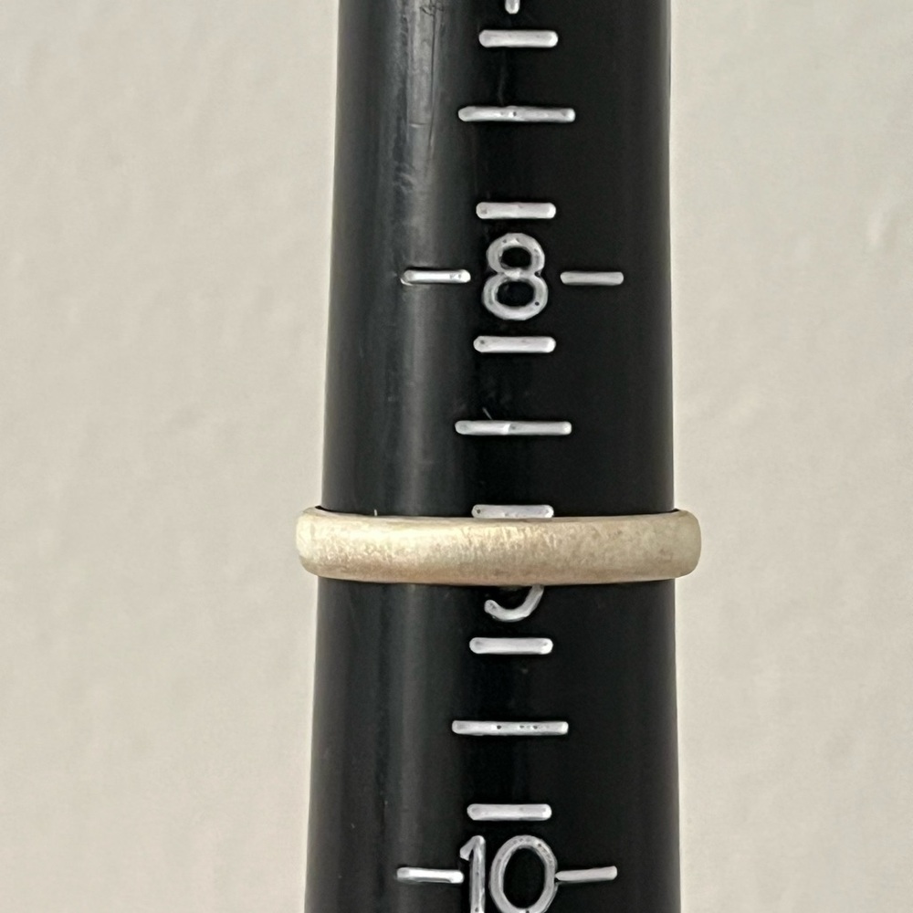 Solid Matte Sterling Silver Blue Ridge Turquoise … - image 6